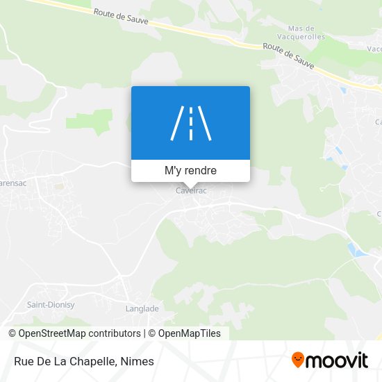 Rue De La Chapelle plan