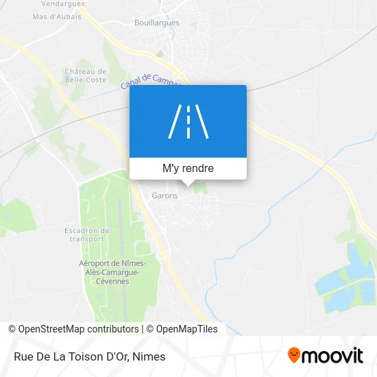 Rue De La Toison D'Or plan