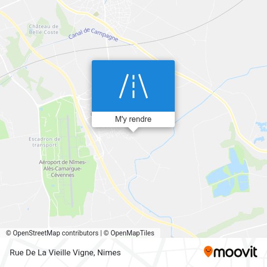 Rue De La Vieille Vigne plan