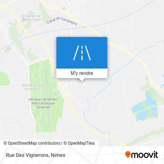 Rue Des Vignerons plan