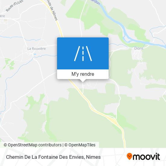 Chemin De La Fontaine Des Envies plan