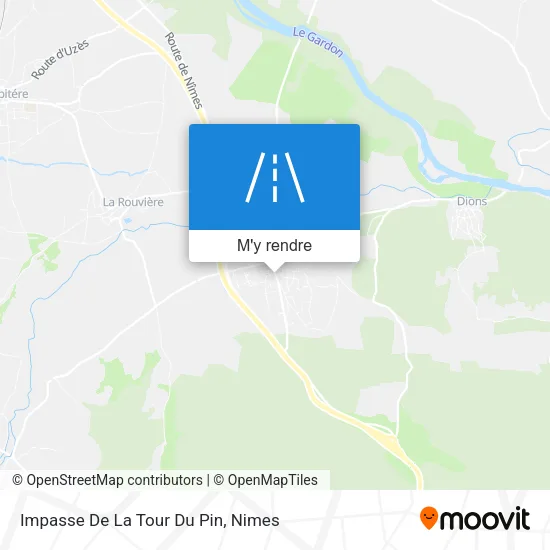 Impasse De La Tour Du Pin plan