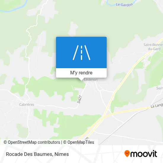 Rocade Des Baumes plan