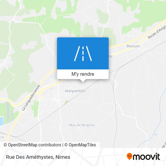 Rue Des Améthystes plan