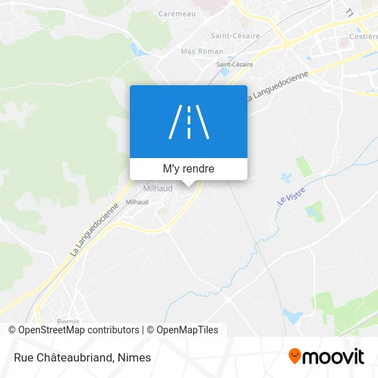 Rue Châteaubriand plan