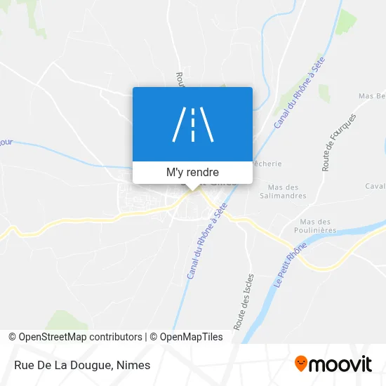 Rue De La Dougue plan