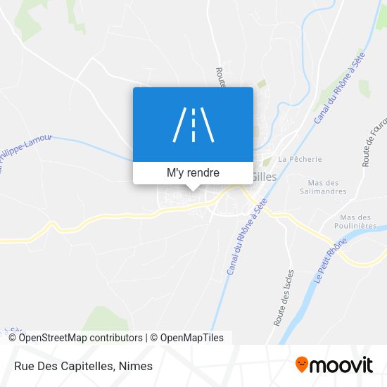 Rue Des Capitelles plan