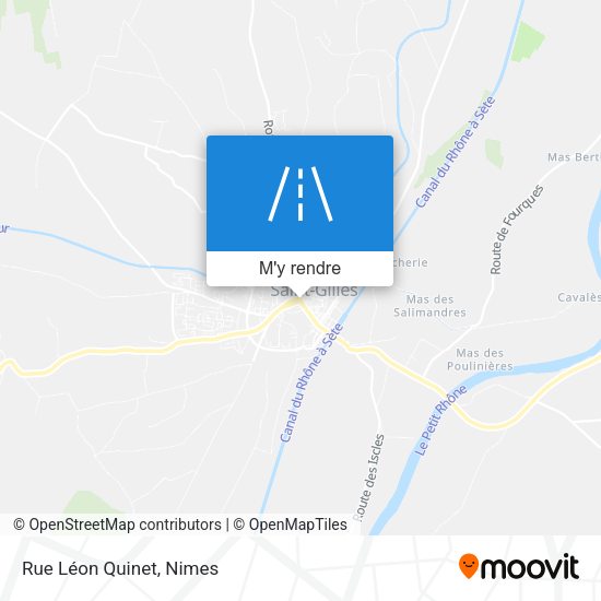 Rue Léon Quinet plan