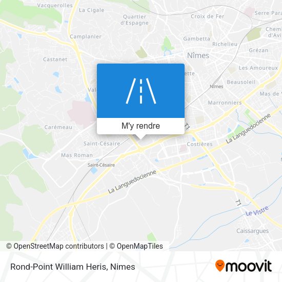 Rond-Point William Heris plan
