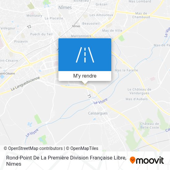 Rond-Point De La Première Division Française Libre plan