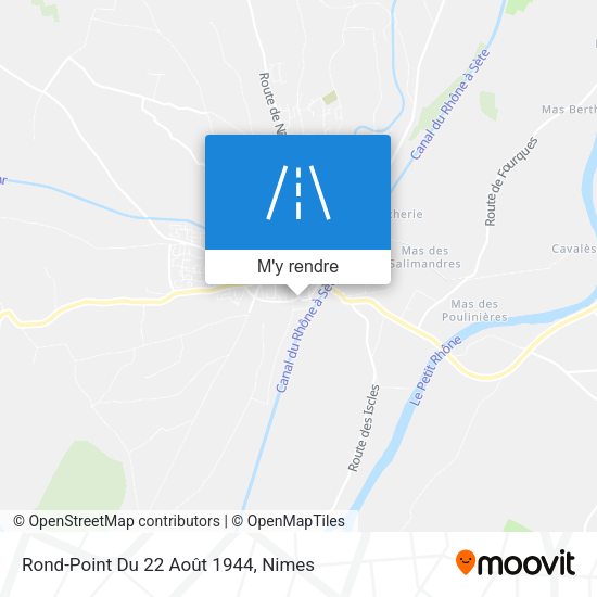 Rond-Point Du 22 Août 1944 plan