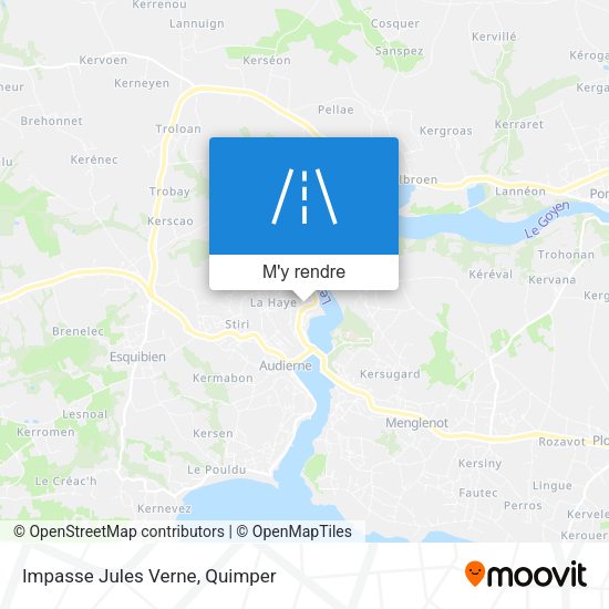 Impasse Jules Verne plan