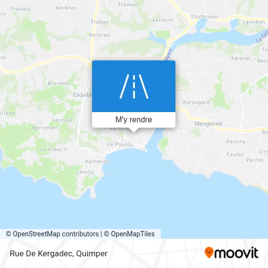 Rue De Kergadec plan