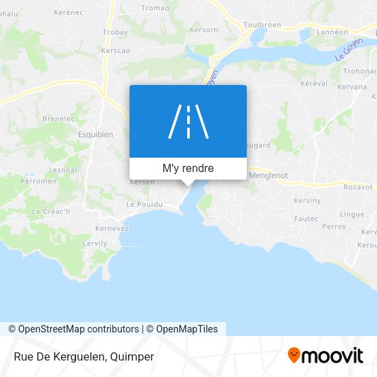Rue De Kerguelen plan