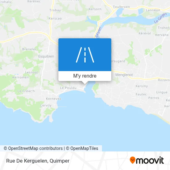 Rue De Kerguelen plan