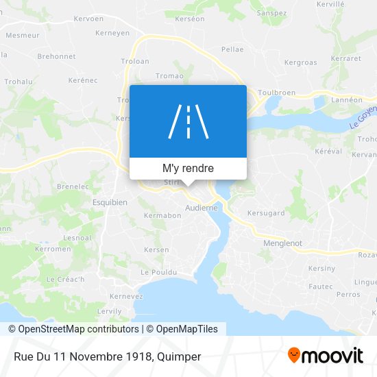Rue Du 11 Novembre 1918 plan