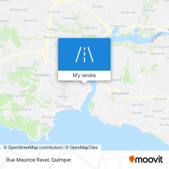 Rue Maurice Ravel plan
