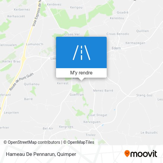 Hameau De Pennarun plan