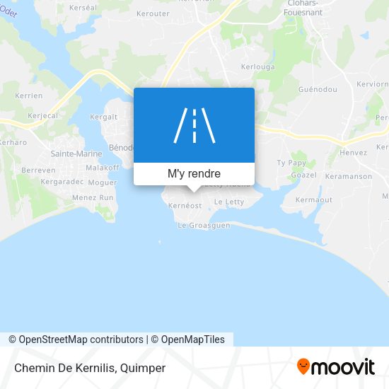 Chemin De Kernilis plan