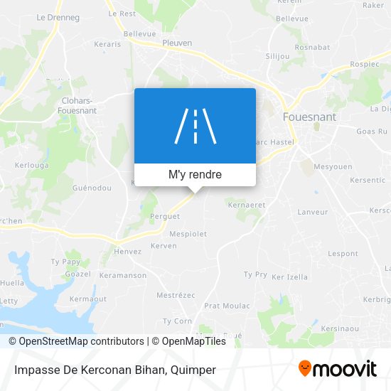Impasse De Kerconan Bihan plan