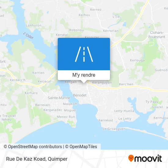 Rue De Kaz Koad plan