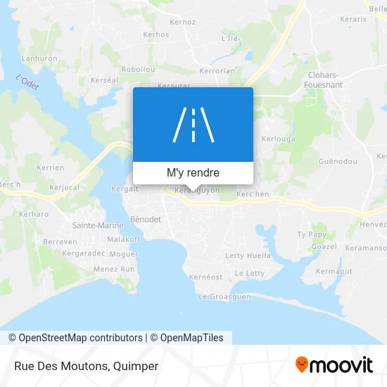 Rue Des Moutons plan