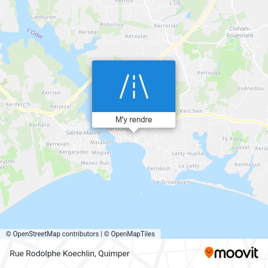Rue Rodolphe Koechlin plan
