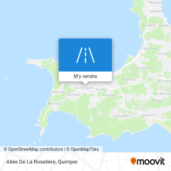 Allée De La Roselière plan