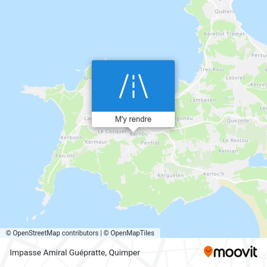 Impasse Amiral Guépratte plan