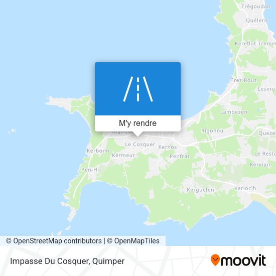 Impasse Du Cosquer plan