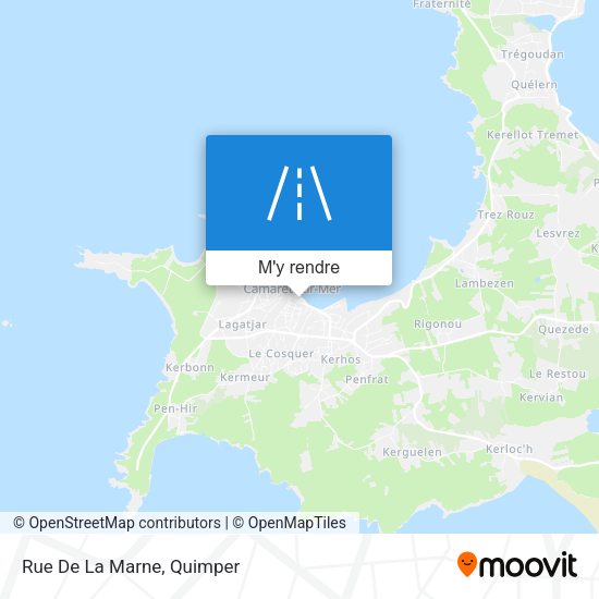 Rue De La Marne plan