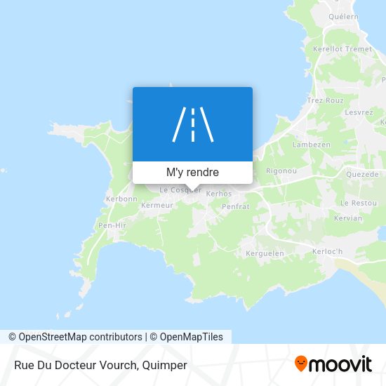 Rue Du Docteur Vourch plan