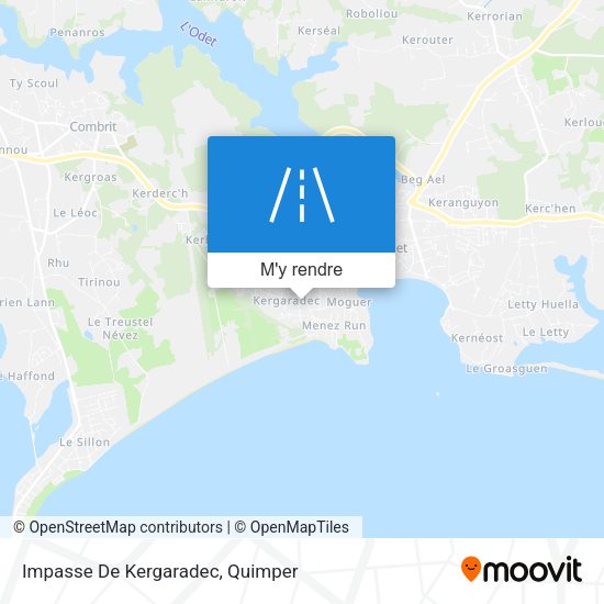Impasse De Kergaradec plan