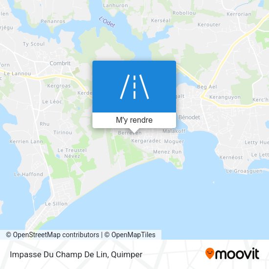 Impasse Du Champ De Lin plan