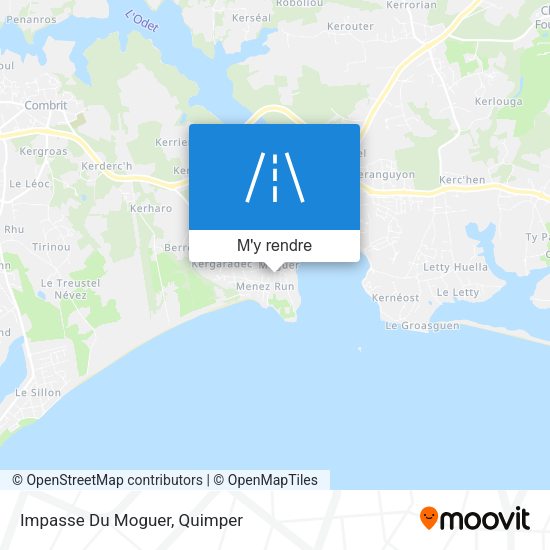 Impasse Du Moguer plan