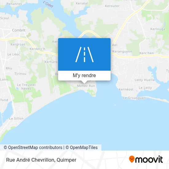 Rue André Chevrillon plan