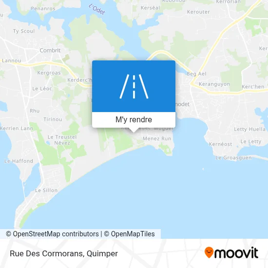 Rue Des Cormorans plan