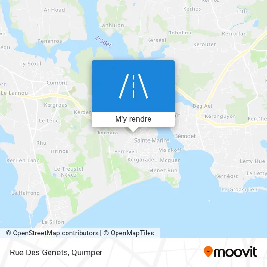 Rue Des Genêts plan