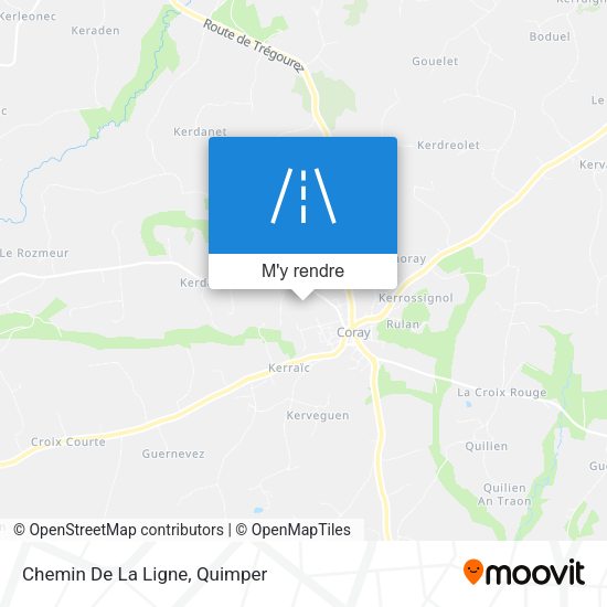 Chemin De La Ligne plan