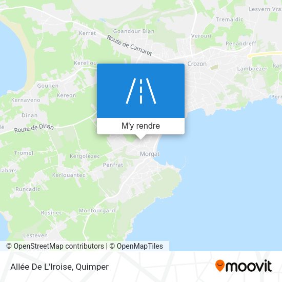 Allée De L'Iroise plan