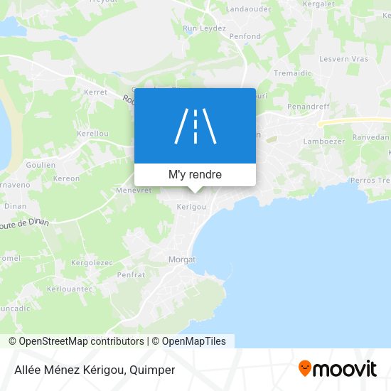 Allée Ménez Kérigou plan