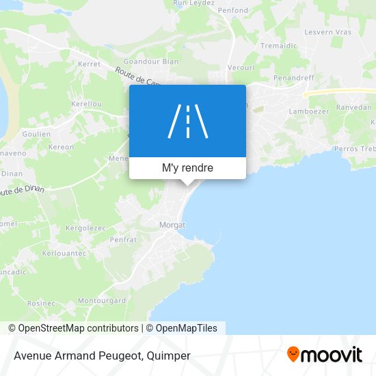 Avenue Armand Peugeot plan