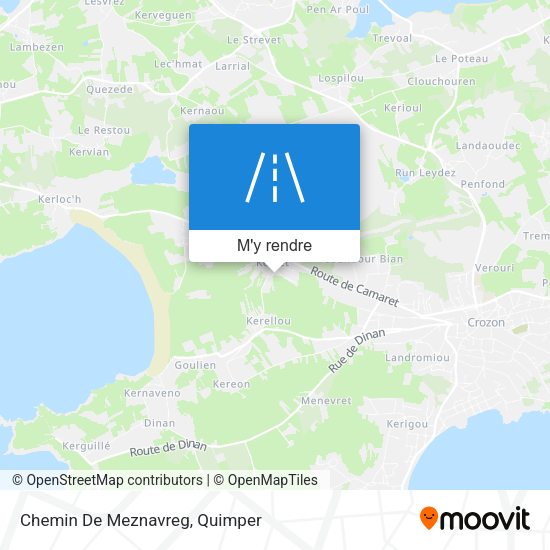 Chemin De Meznavreg plan