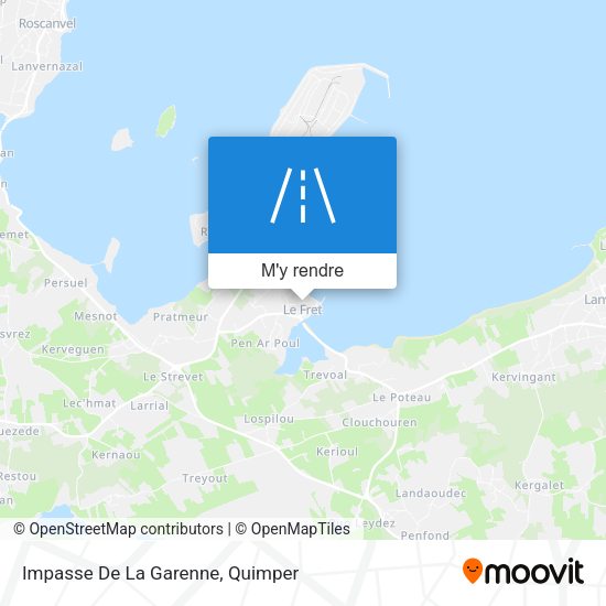 Impasse De La Garenne plan