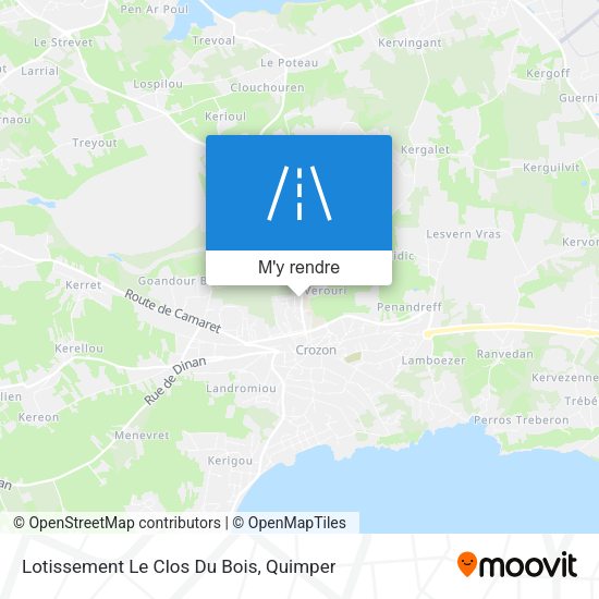 Lotissement Le Clos Du Bois plan