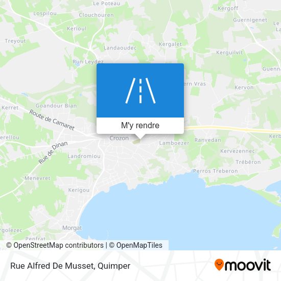 Rue Alfred De Musset plan