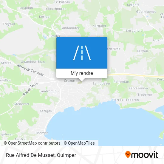 Rue Alfred De Musset plan