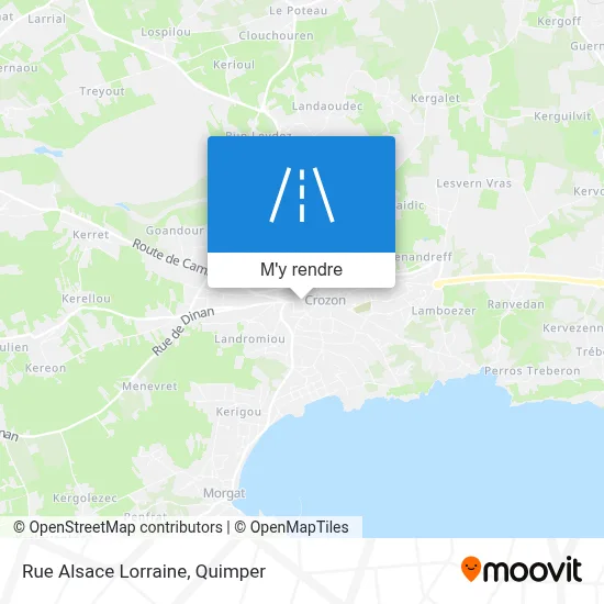 Rue Alsace Lorraine plan