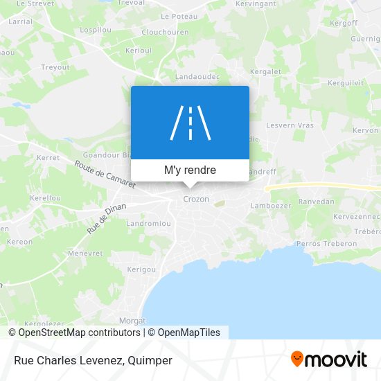 Rue Charles Levenez plan