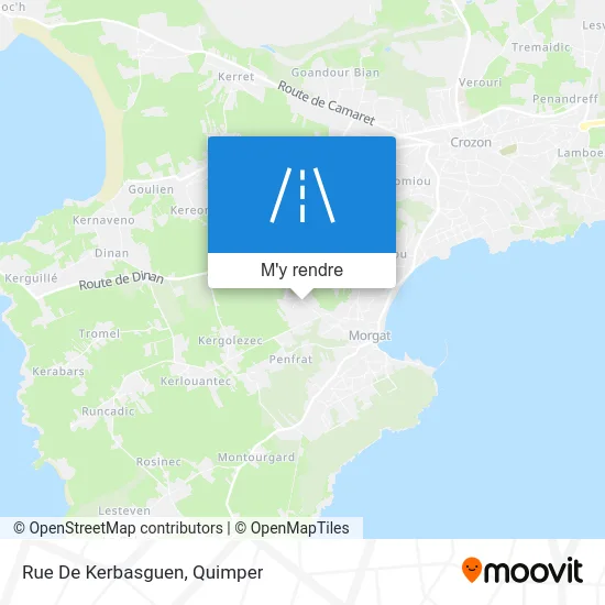 Rue De Kerbasguen plan